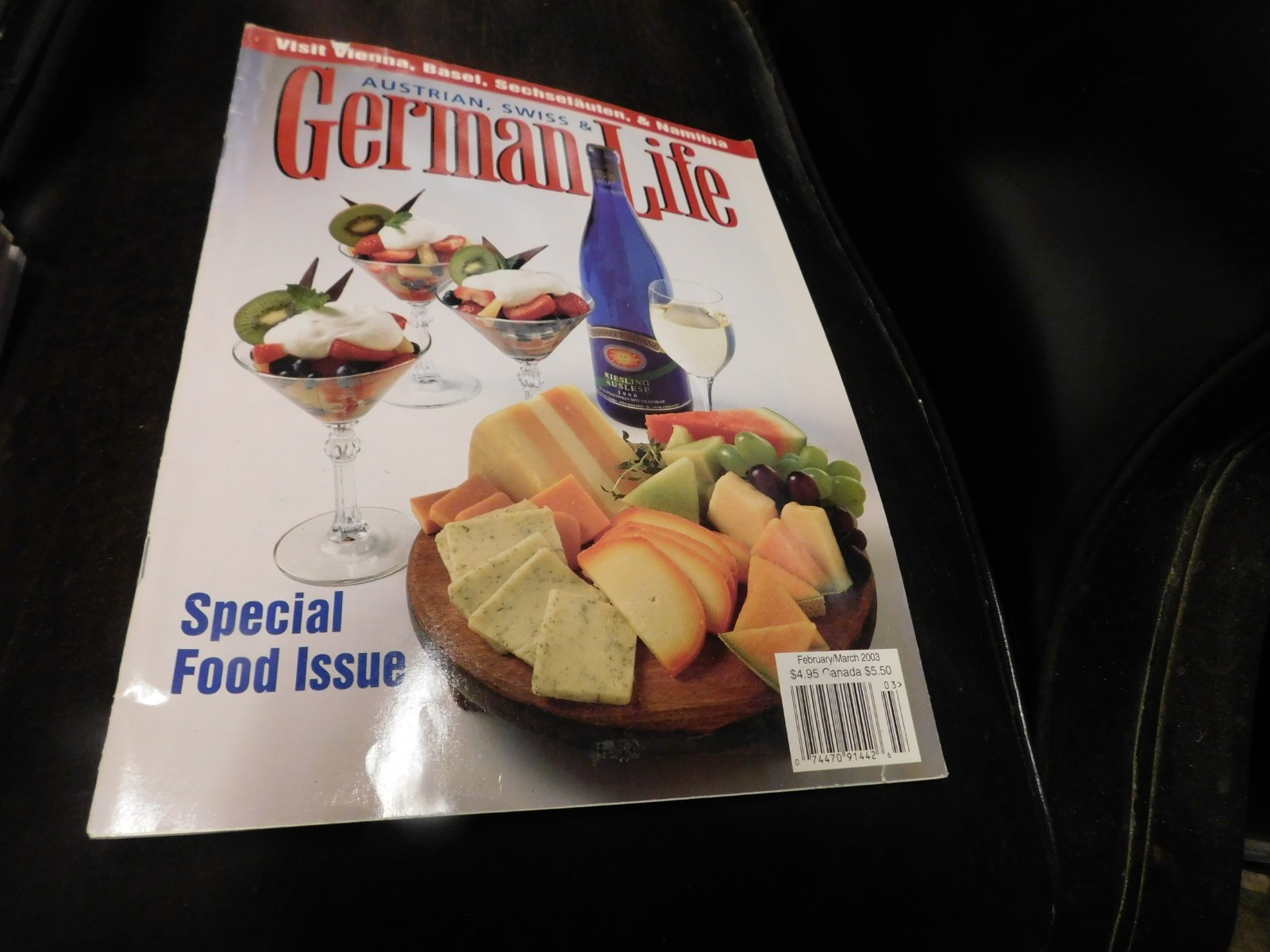 German Life Magazine (Austria,Switzerland) Some Wear & Handling 2003 Feb Mar