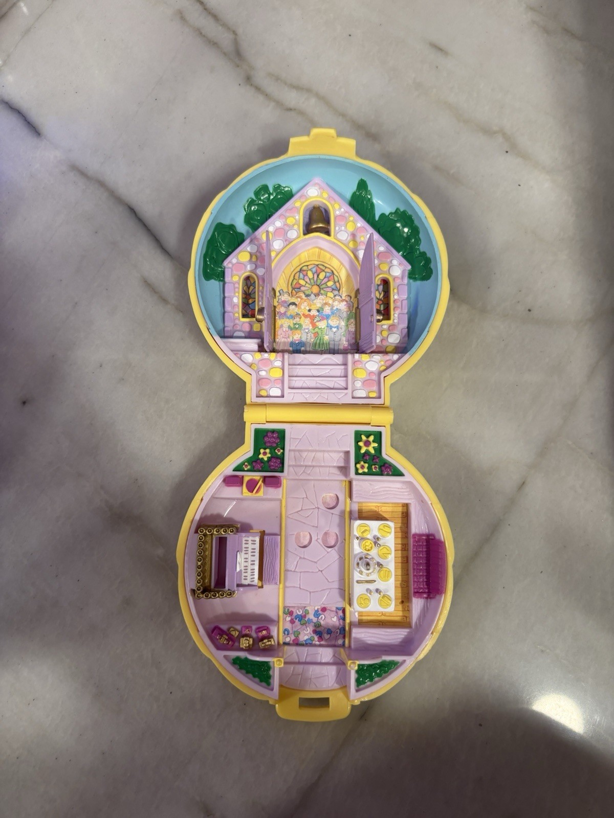 Bluebird Vintage 1989 Polly Pocket Wedding Chapel