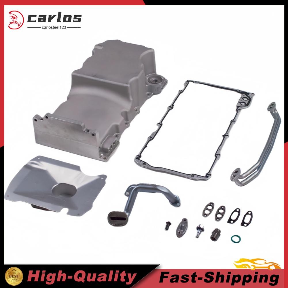 Front Wet Sump Retro Engine Oil Pan Kit 81076 For Chevy LS1 LS2 LS3 LSX 4.8-6.2L