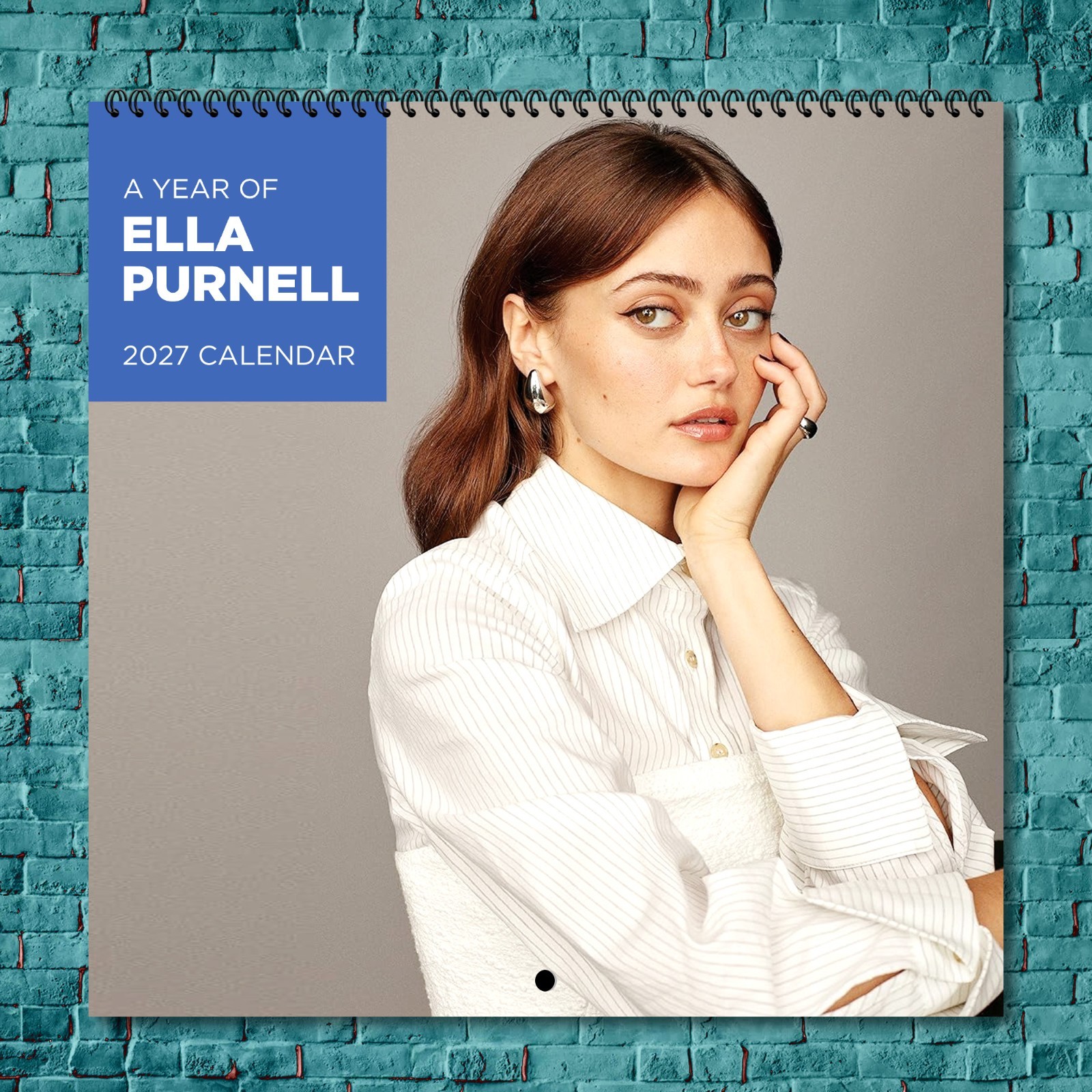 Ella Purnell 2027 Wall Calendar 12 Month Celebrity Photo Fan Collectible
