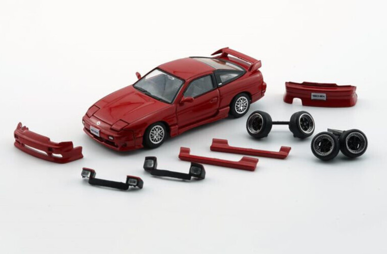 BM Creations Nissan 180SX PRS13 - Red - LHD 1:64 Scale Diecast Car 64B0306 BM Creations Nissan 180SX PRS13 - Red - LHD 1:64 Scale Diecast Car 64B0306