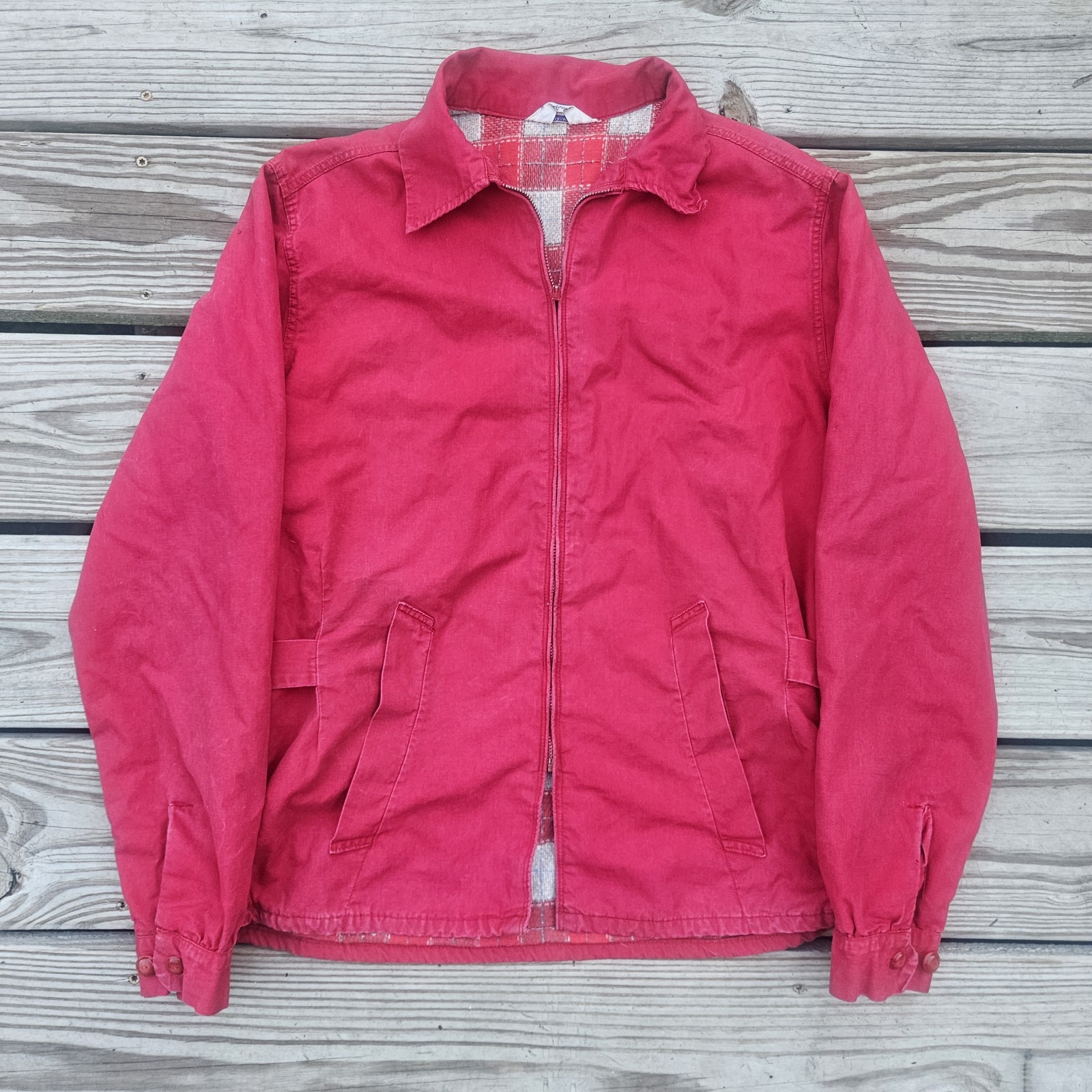 50s Sears Kerrybrooke True Vintage 20x24 Work Jacket Talon Zipper Rare 50s Sears Kerrybrooke True Vintage 20x24 Work Jacket Talon Zipper Rare