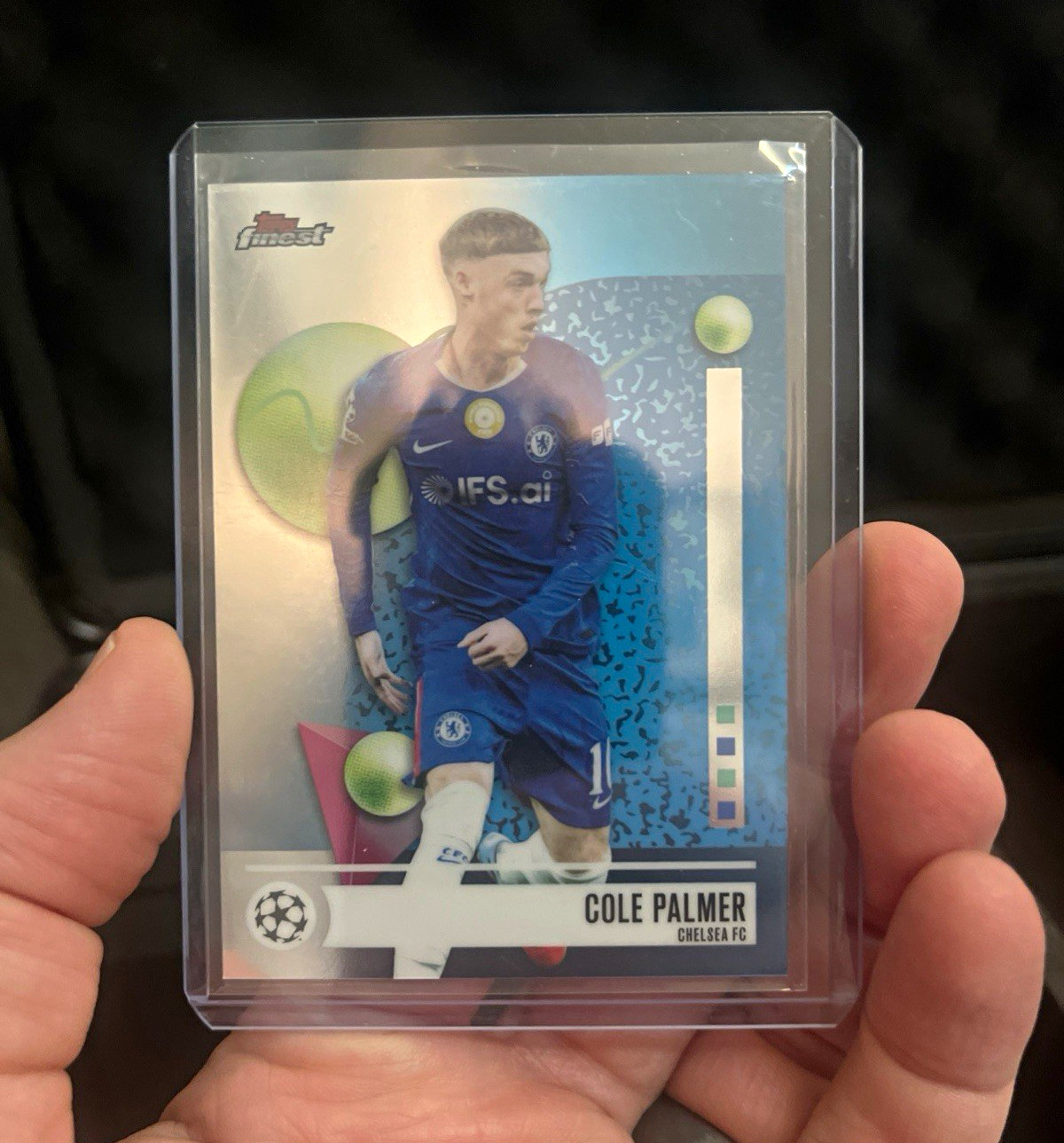 Topps Finest UEFA Club Competitions 2025-26 Cole Palmer Chelsea #20 Topps Finest UEFA Club Competitions 2025-26 Cole Palmer Chelsea #20