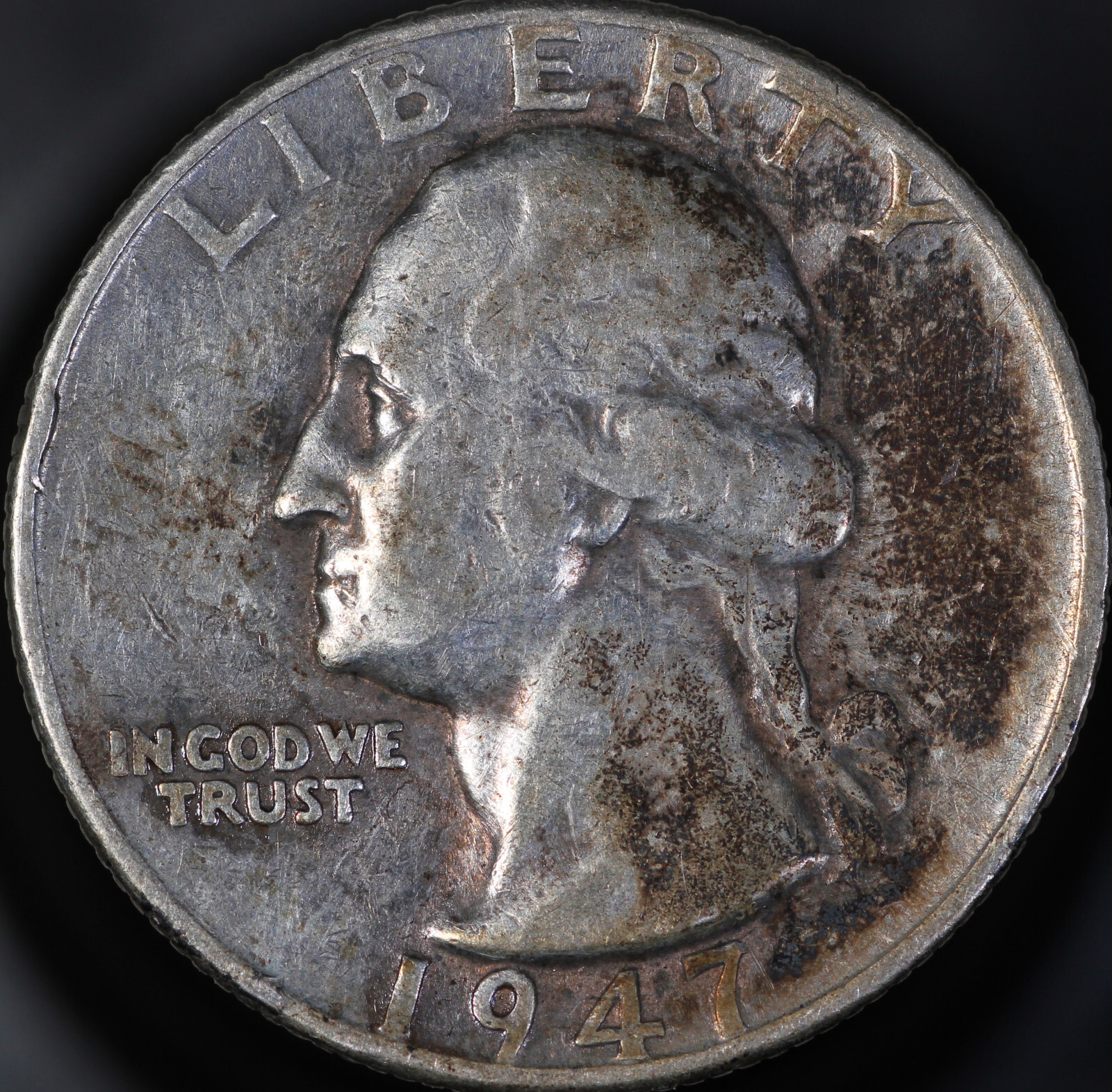 1947 D Washington Quarter EF 1947 D Washington Quarter EF