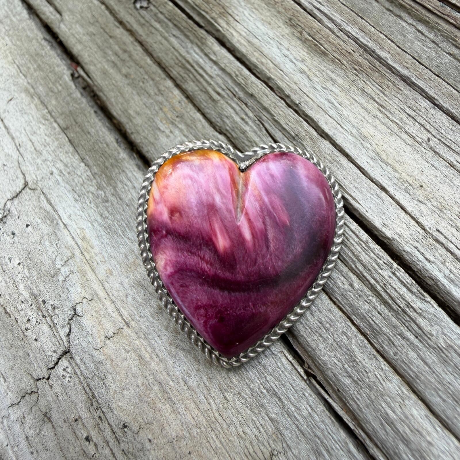 Purple Sunset Spiny Shepherd’s Hook Pendant – Joe L. Grey Purple Sunset Spiny Shepherd’s Hook Pendant – Joe L. Grey