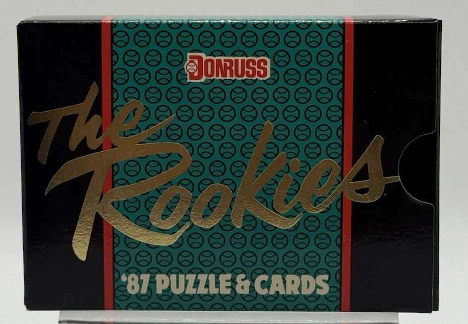 1987 Donruss The Rookies Sealed Baseball Set w McGwire Maddux Bo Jackson Rookies