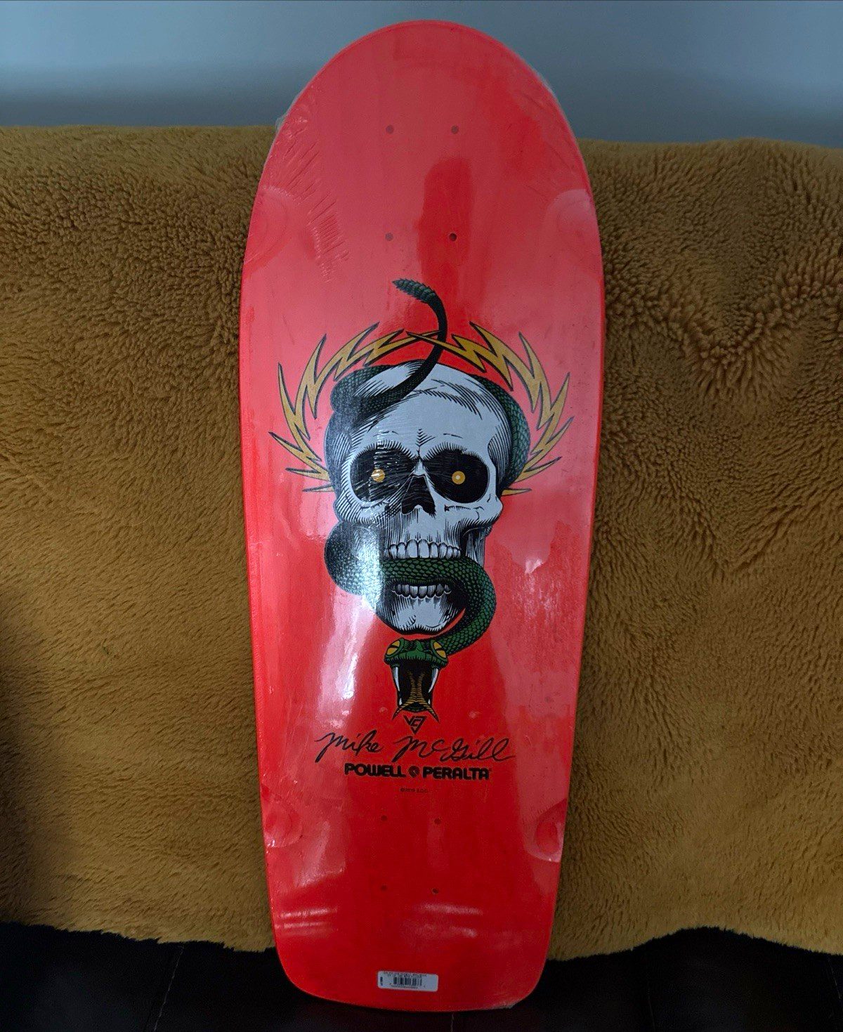 Powell Peralta Mike McGill Skull Snake Skull Theme Skateboard Deck Powell Peralta Mike McGill Skull Snake Skull Theme Skateboard Deck