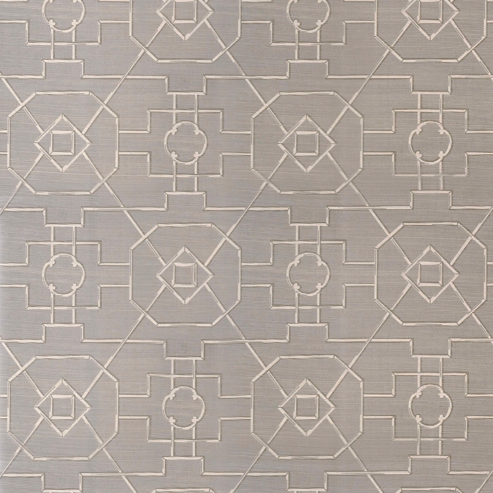24yds THIBAUT East Gate Grey Artisanal Sisal Grasscloth Wallpaper $4110 Retail*