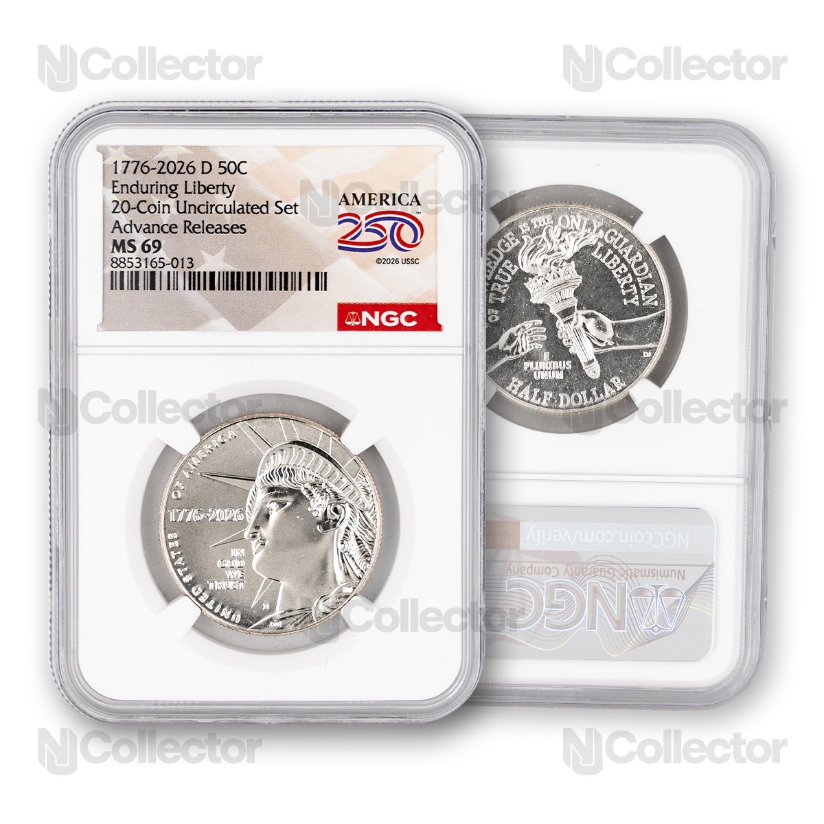 2026 D Liberty Half Dollar Denver NGC MS 69 USA 250 Label 2026 D Liberty Half Dollar Denver NGC MS 69 USA 250 Label