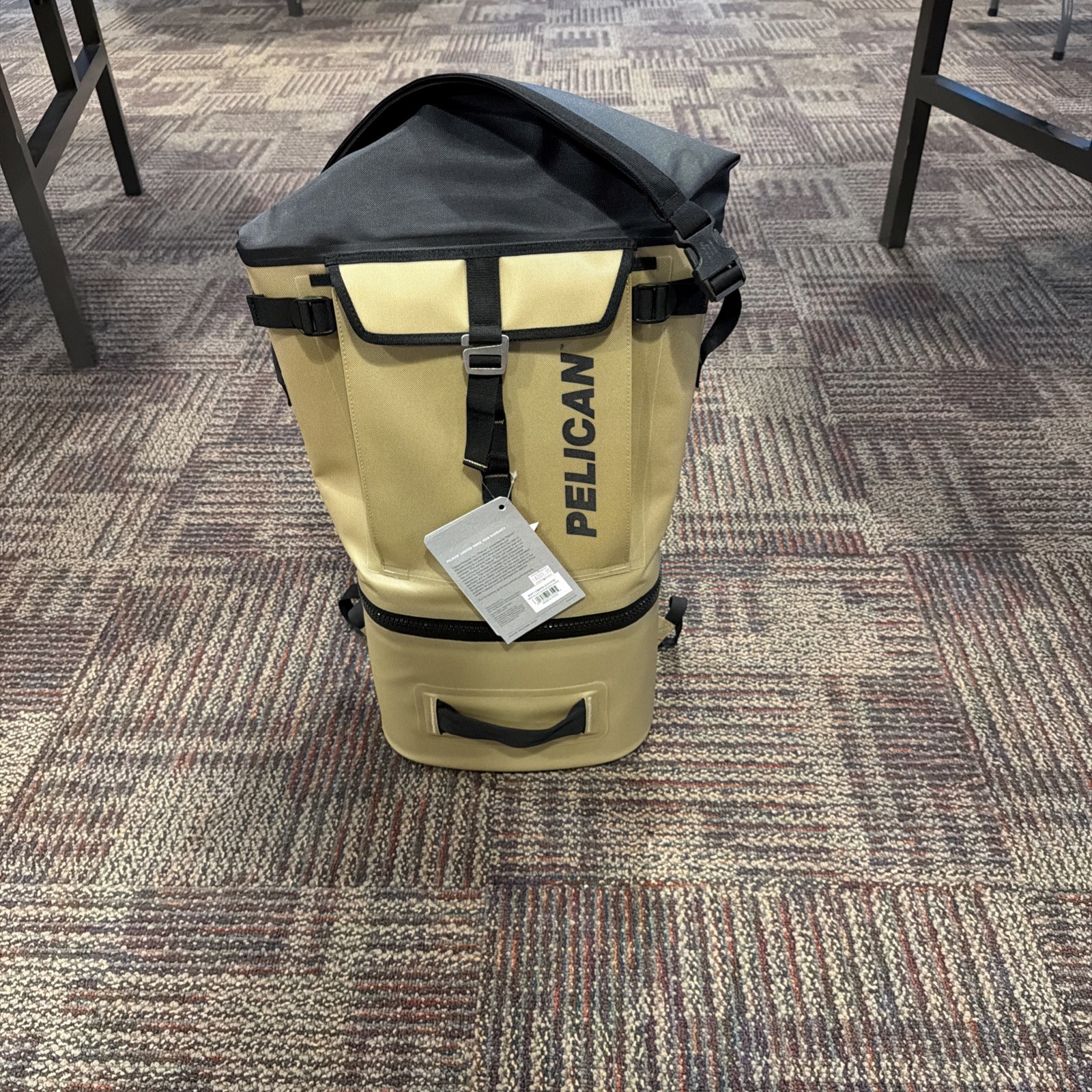 Pelican SOFT-CBKPK-COYOTE Dayventure Backpack Cooler - Coyote Pelican SOFT-CBKPK-COYOTE Dayventure Backpack Cooler - Coyote