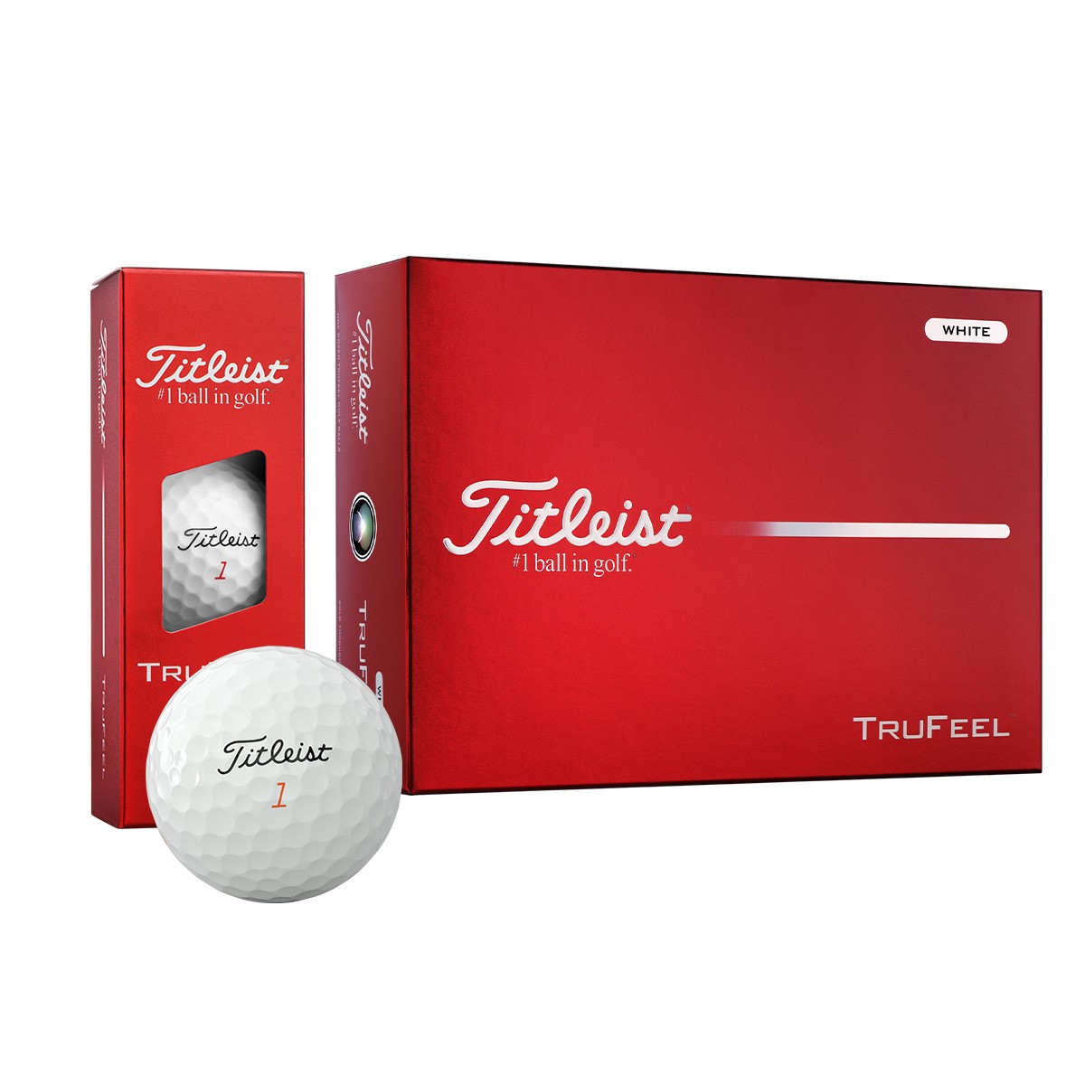 3 DZ NEW TITLEIST TRUFEEL Golf Balls
