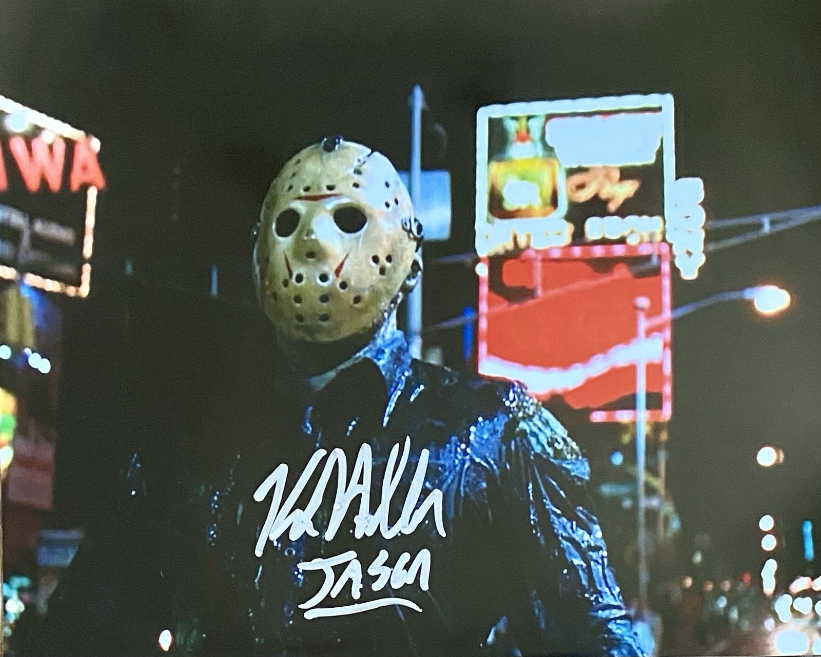 KANE HODDER AUTOGRAPHED SIGNED 8X10 PHOTO - FRIDAY THE 13TH JASON KANE HODDER AUTOGRAPHED SIGNED 8X10 PHOTO - FRIDAY THE 13TH JASON