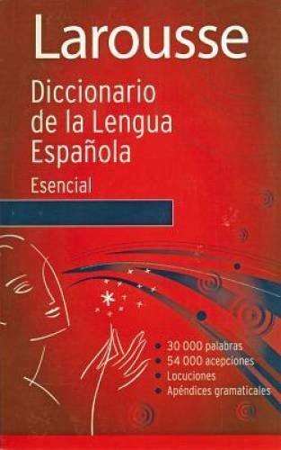 Diccionario Esencial de la Lengua Espanola (Spanish Edition) - Paperback - GOOD