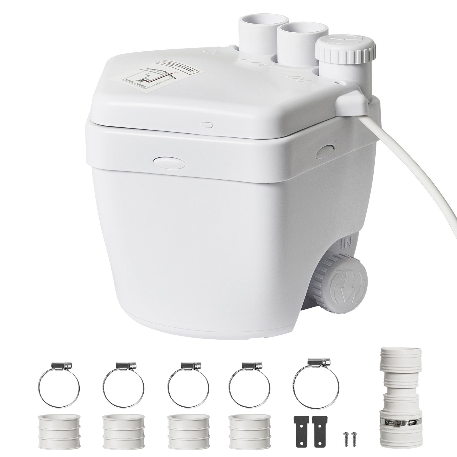 Uimoso Utility Sink Pump Laundry Sink Drain Pump System 1/3HP 1500 GPH 18ft Head