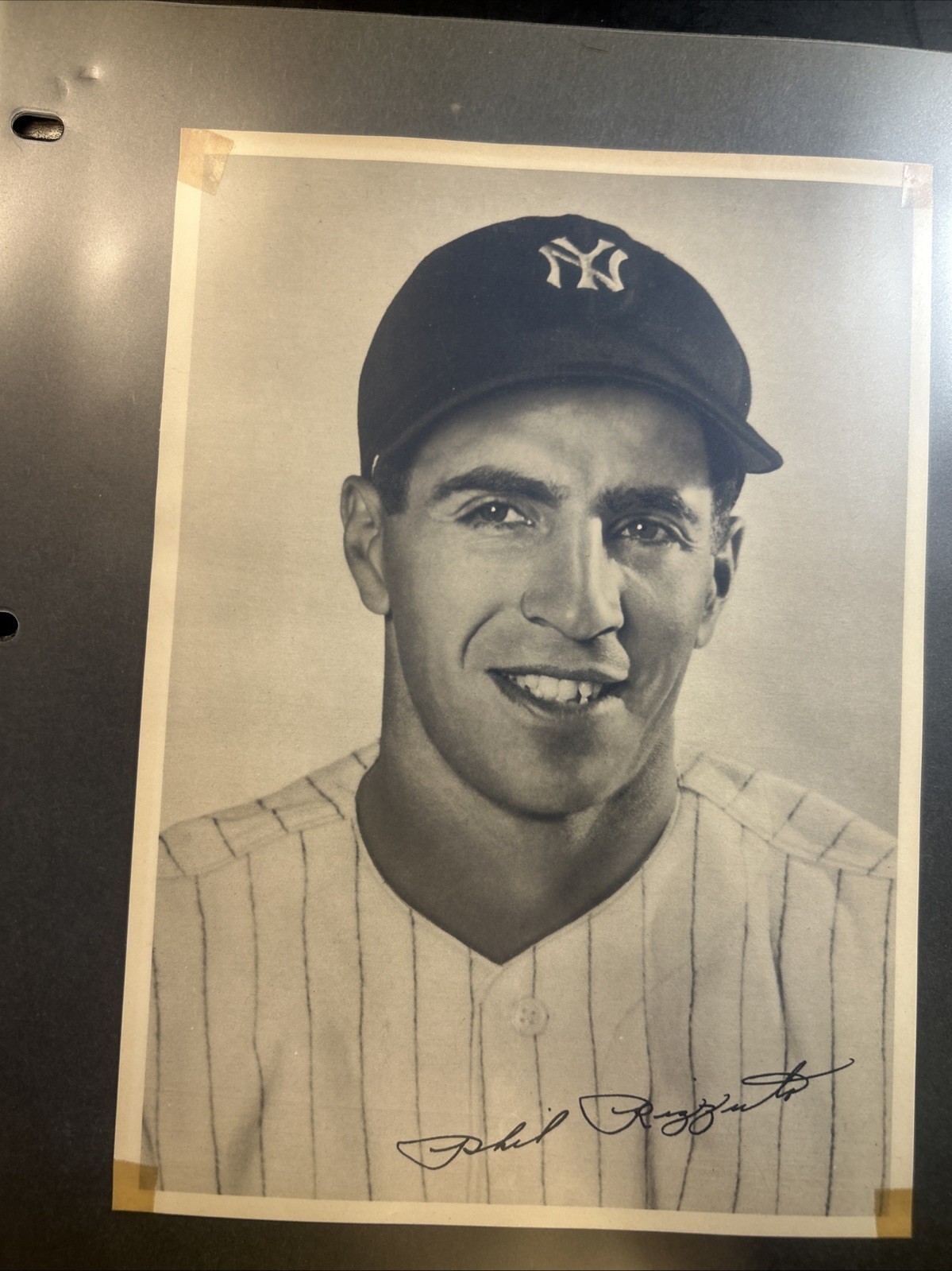 Vintage 1948-49 Phil Rizzuto New York Yankees Stadium Souvenir Photo Original EX