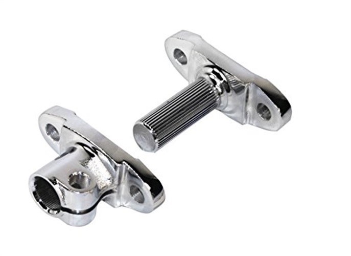 Empi Chrome Steering Coupler for VW Steering Boxes 17-2584-0 Empi Chrome Steering Coupler for VW Steering Boxes 17-2584-0