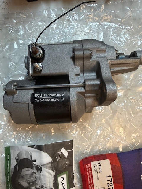Duralast Remanufactured Starter Part # 17274 Remanufacture #17573 Duralast Remanufactured Starter Part # 17274 Remanufacture #17573