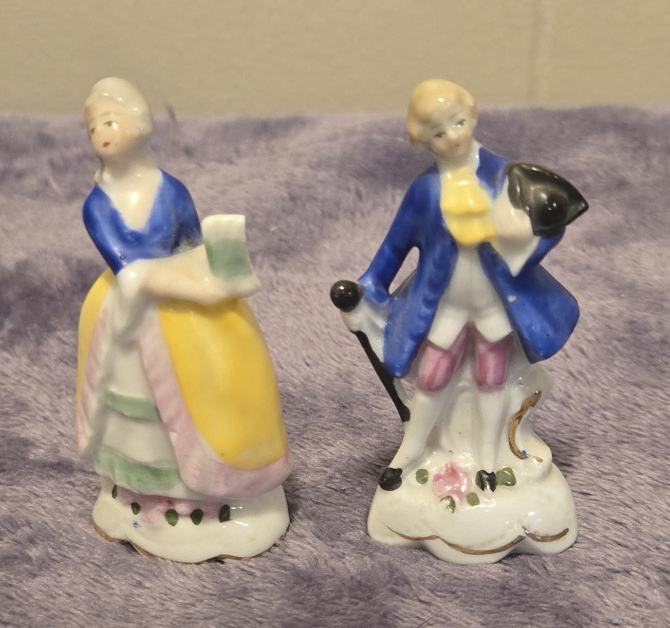 Vintage early 20th century Miniature Colonial Figurines Germany Vintage early 20th century Miniature Colonial Figurines Germany