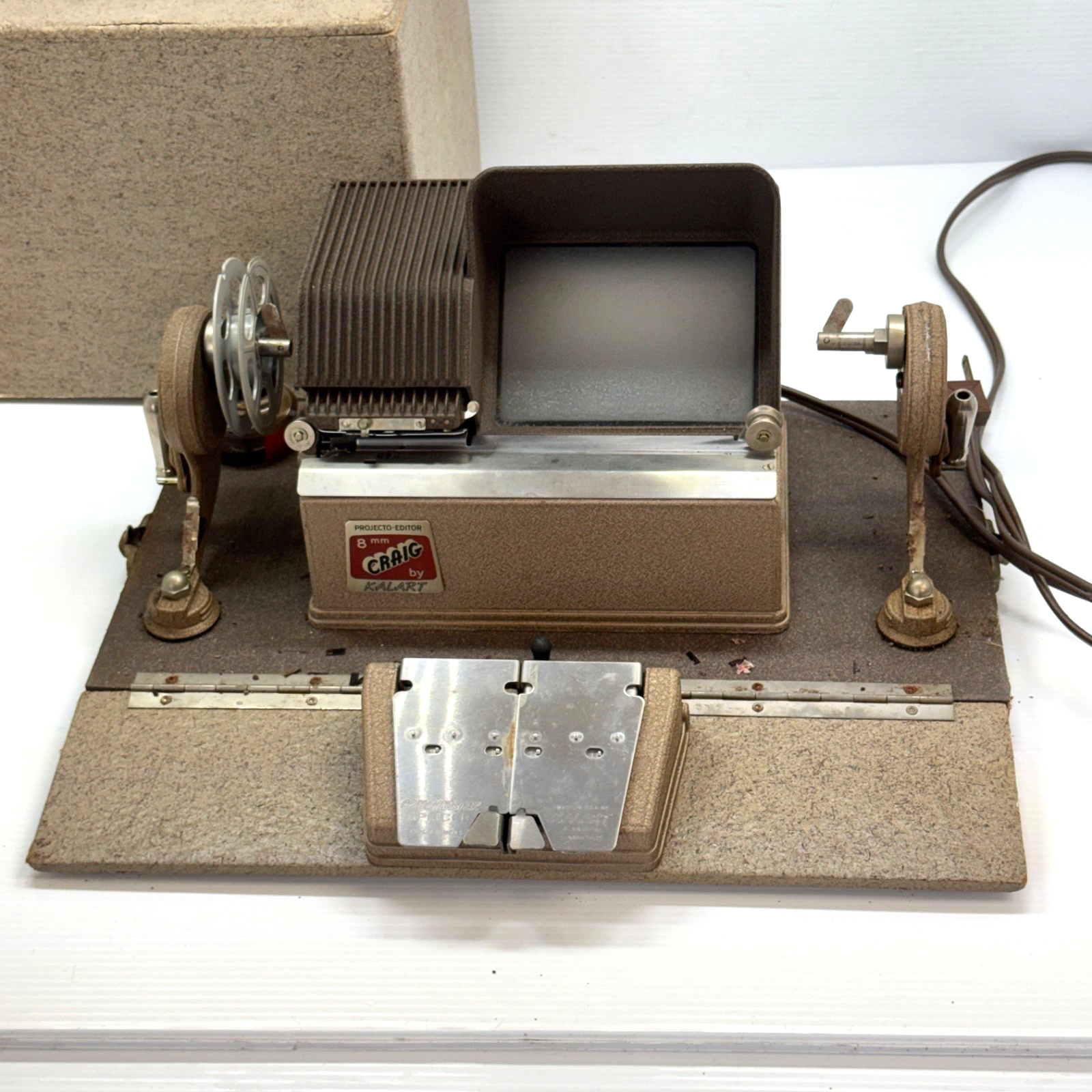 VTG 8mm Film Editor, Projecto-Editor 8mm Craig by KALART Not Tested VTG 8mm Film Editor, Projecto-Editor 8mm Craig by KALART Not Tested