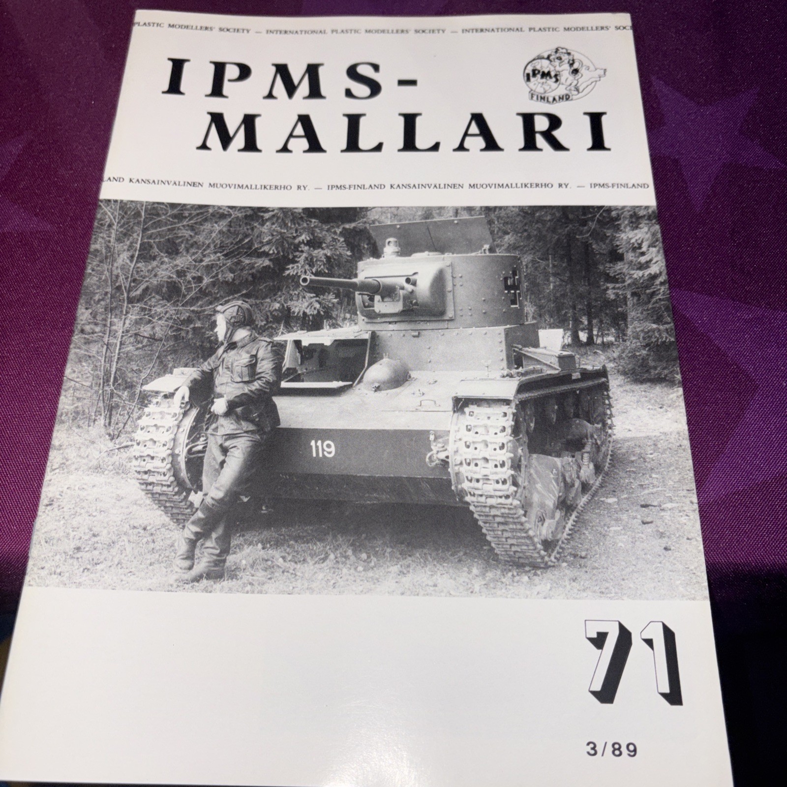 VTG 1989 IPMS-Mallari: T-26 / Vickers 6 Ton Tank Finnish Language Tanks