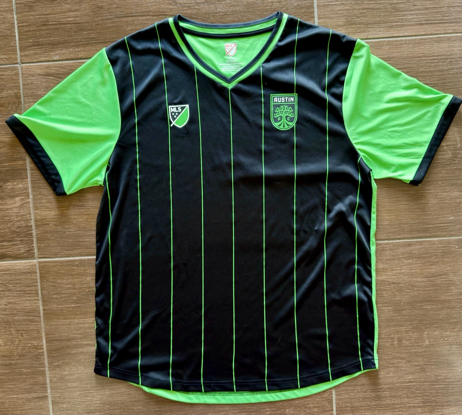 Austin FC MLS Replica Soccer Jersey (Men's XL) Green Austin FC MLS Replica Soccer Jersey (Men's XL) Green