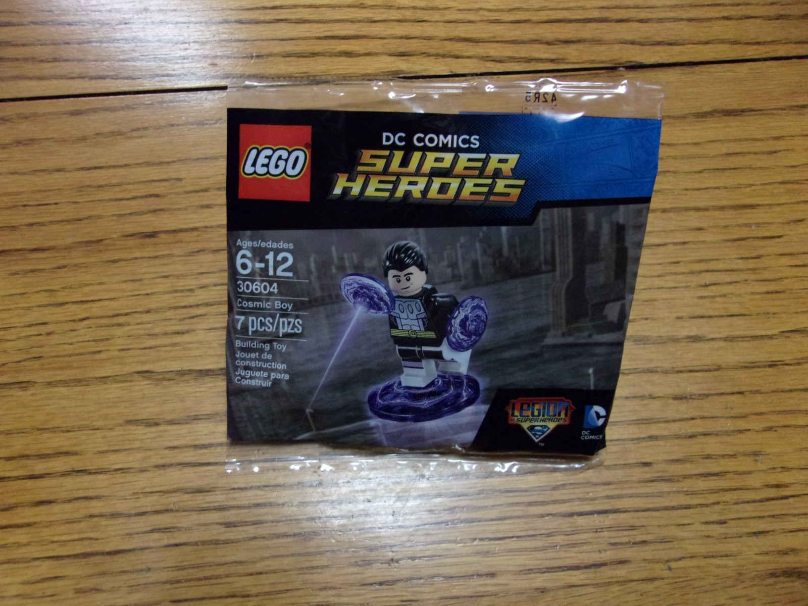 New 2016 RETIRED Lego DC Comics 30604 Cosmic Boy Minifigure Polybag Set