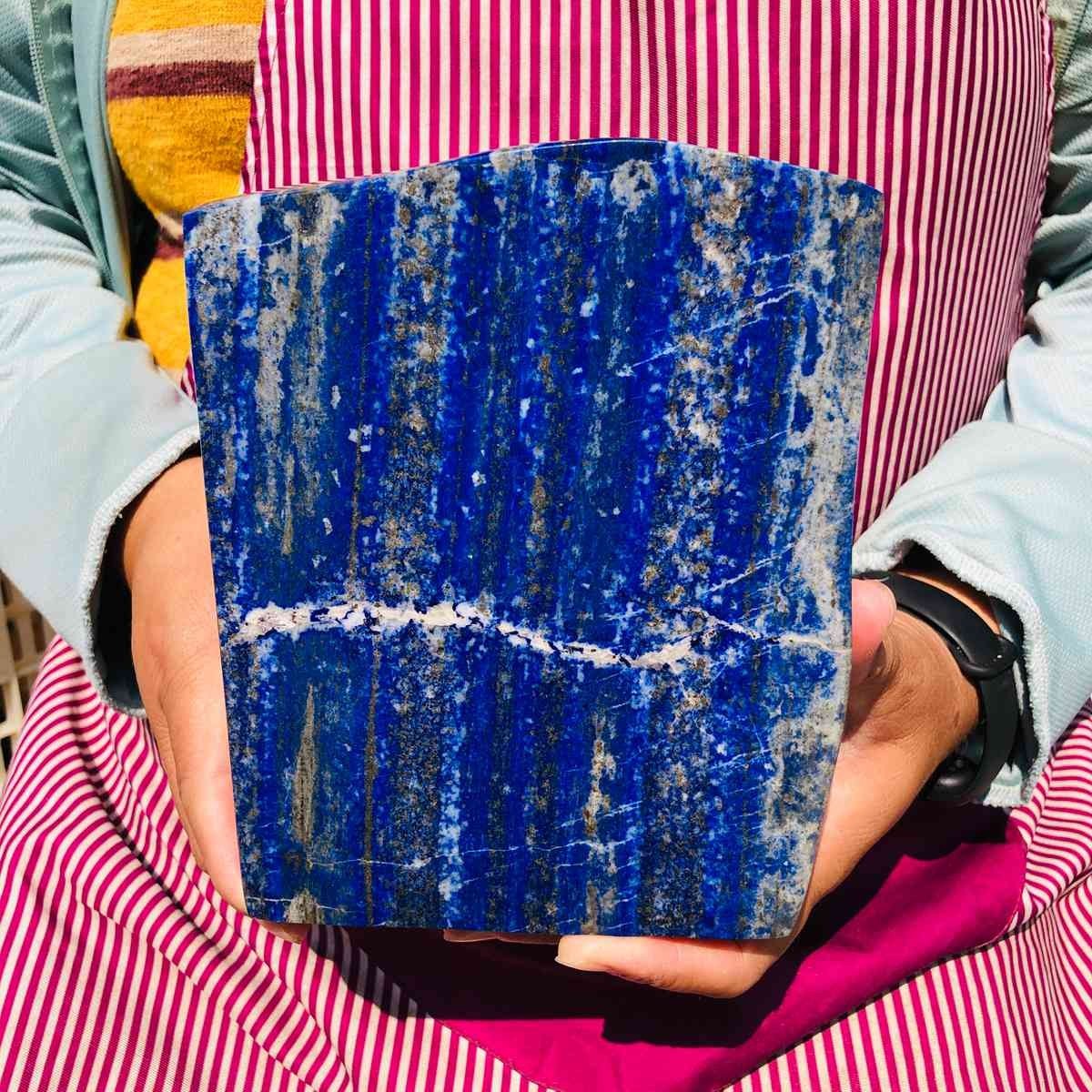 8.29LB Natural Premium Lapis Lazuli Polished Crystal Mineral Specimen Healing 8.29LB Natural Premium Lapis Lazuli Polished Crystal Mineral Specimen Healing
