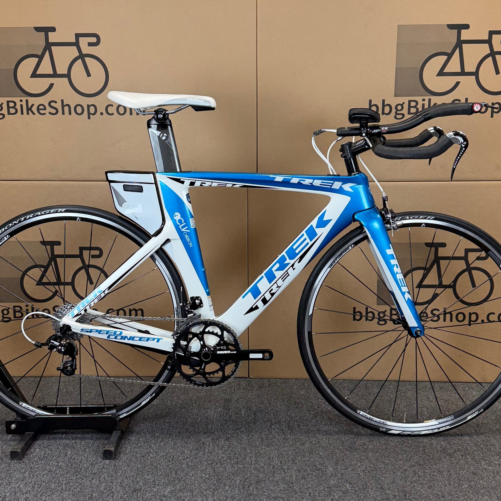 Used Trek Speed Concept 7.0, Carbon Fiber Triathlon Bike, Medium Used Trek Speed Concept 7.0, Carbon Fiber Triathlon Bike, Medium