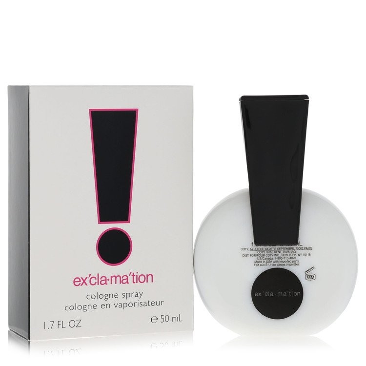 Exclamation by Coty Cologne Spray 1.7 oz For Women New In Box Exclamation by Coty Cologne Spray 1.7 oz For Women New In Box