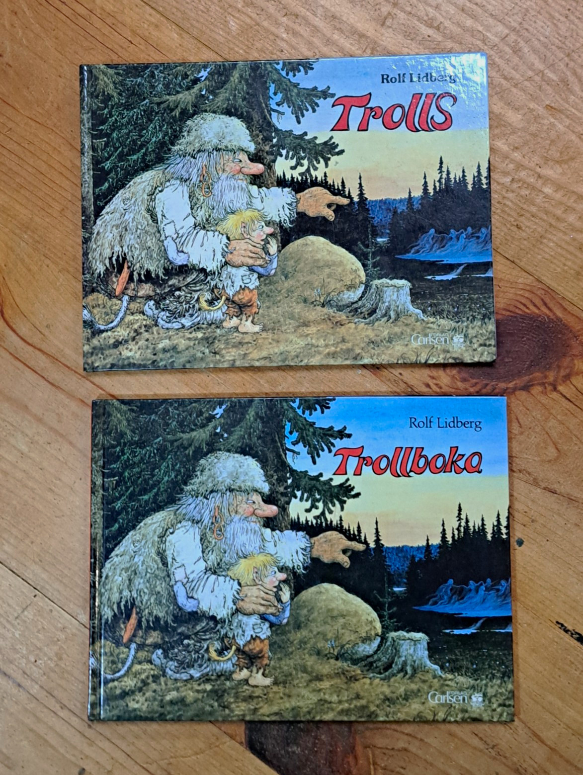 Trolls & Trollboka Book Set Rolf Lidberg Jan Loof Vintage Scandinavian Folk Art Trolls & Trollboka Book Set Rolf Lidberg Jan Loof Vintage Scandinavian Folk Art