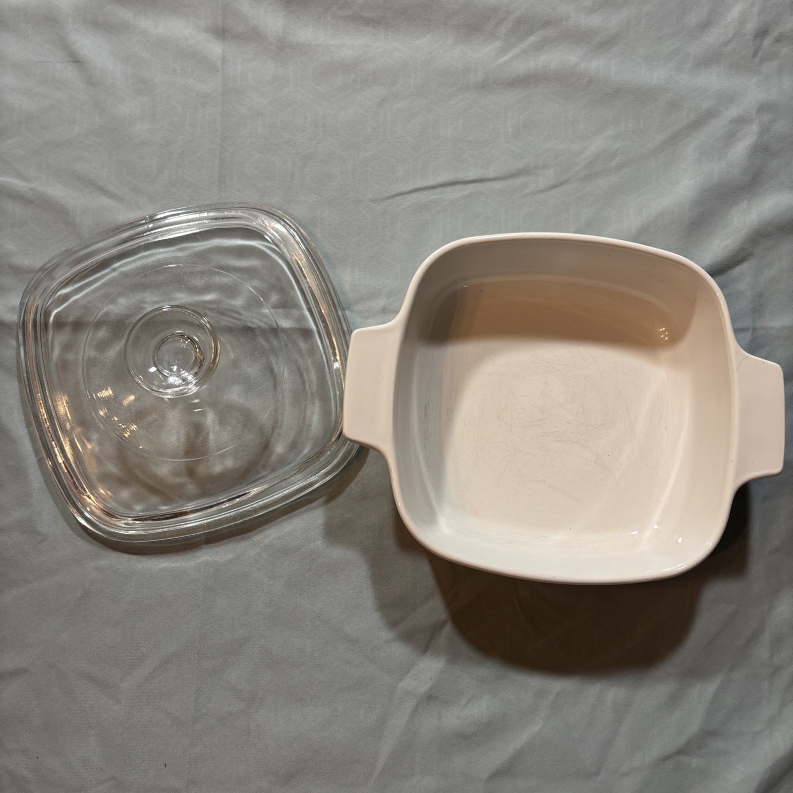 Vintage Corning Ware 1 Quart Casserole  L\'Echalote Spice of Life