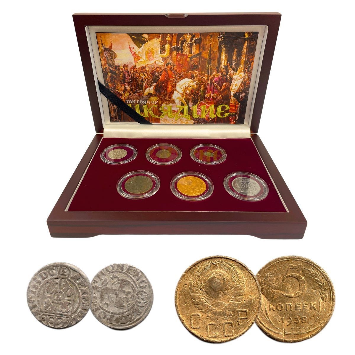 Ukrainian Kyivan Rus’ Heritage Set of 6 Coins 🇺🇦 