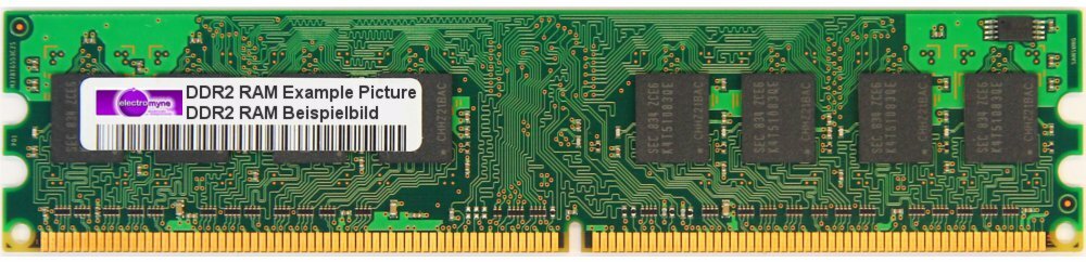 2GB G.Skill DDR2 RAM PC2-6400U CL5 800MHz 5-5-5-15-2N @ 1.8V F2-6400CL5S-2GBNT