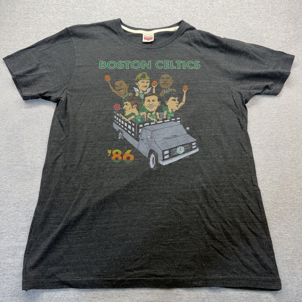 Short Sleeve Graphic, Mens & Womens Heavyweight T-Shirt Vintage Court Logo