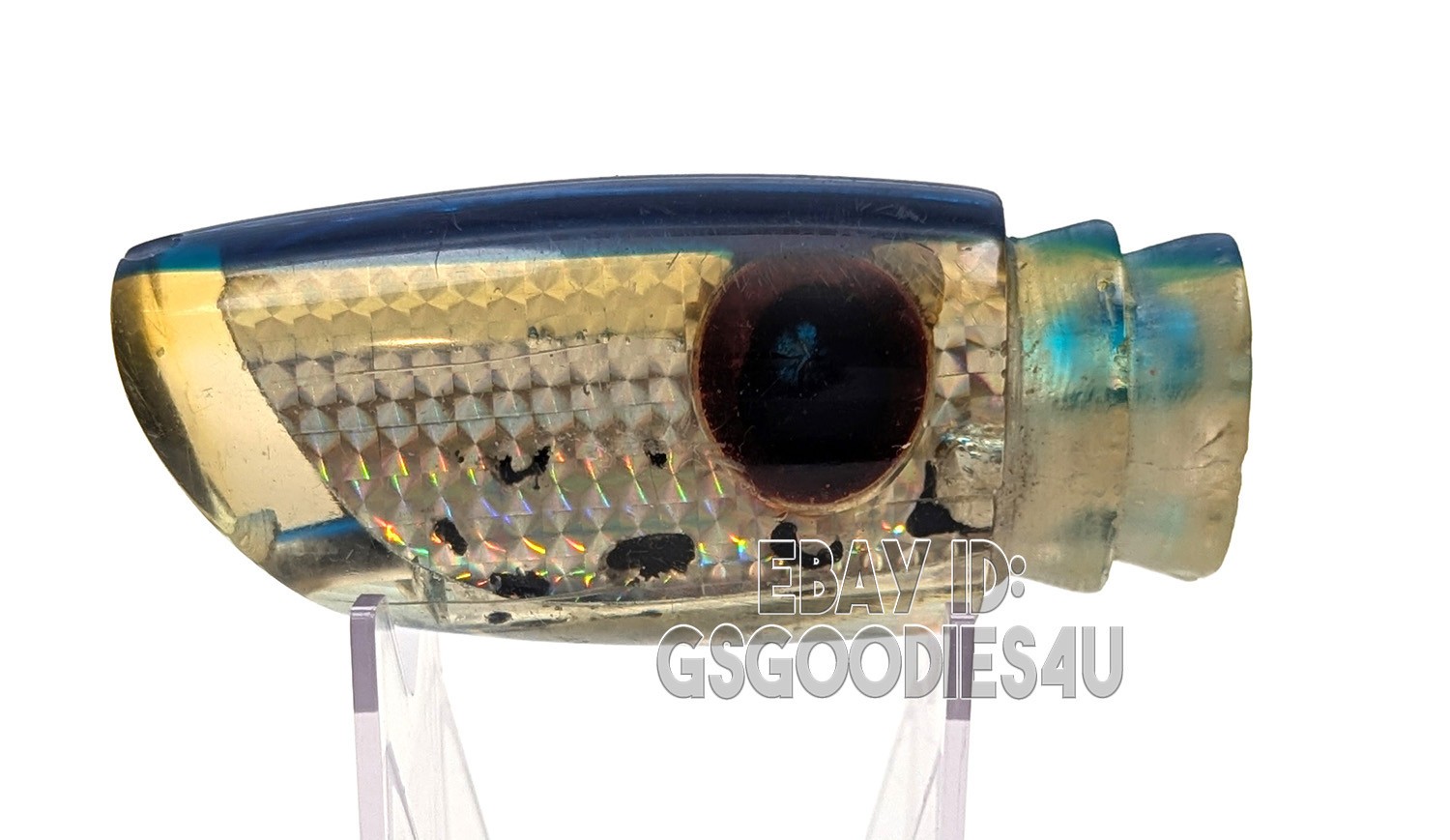 Vintage Hawaiian Scoop Big Game Fishing Lure Ahi Tuna Marlin Mahi Wahoo UNK0007