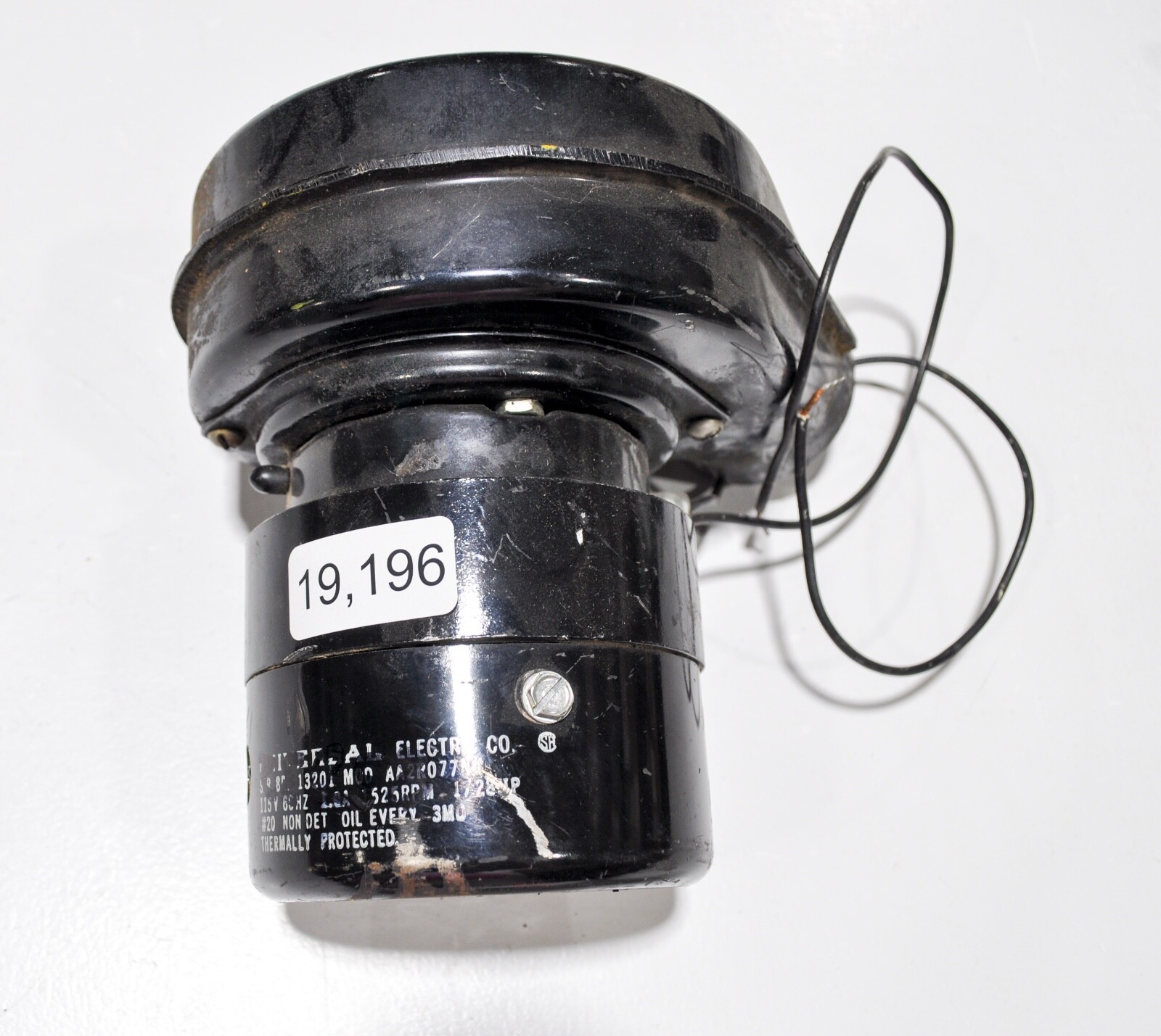 UEC AA2R077N1 Blower Motor 13201 1/28HP 1A 115v UEC AA2R077N1 Blower Motor 13201 1/28HP 1A 115v