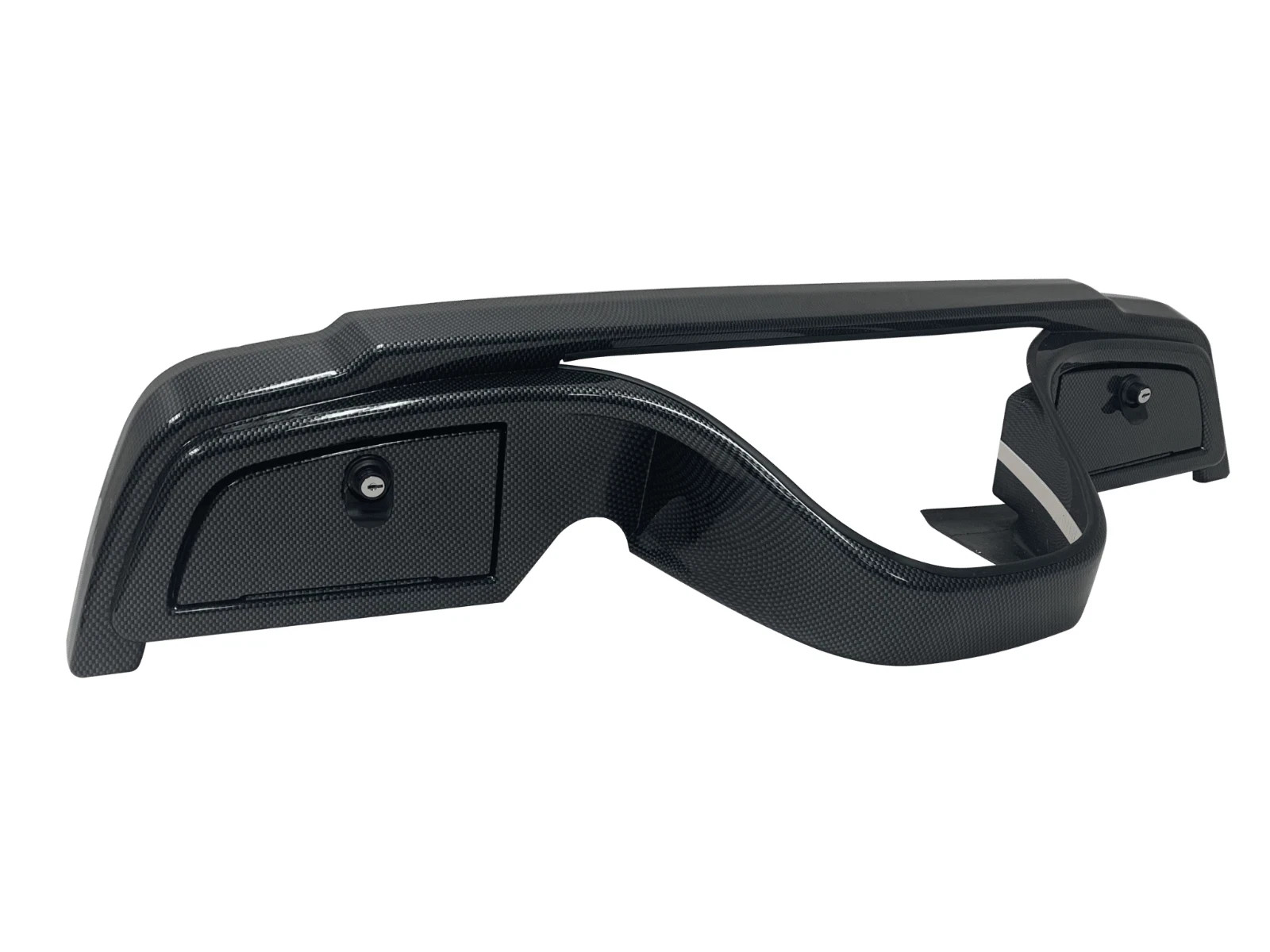 Yamaha G29 (Drive) Carbon Fiber Dash Cover With Locking Glove Boxes (2007-2016) Yamaha G29 (Drive) Carbon Fiber Dash Cover With Locking Glove Boxes (2007-2016)