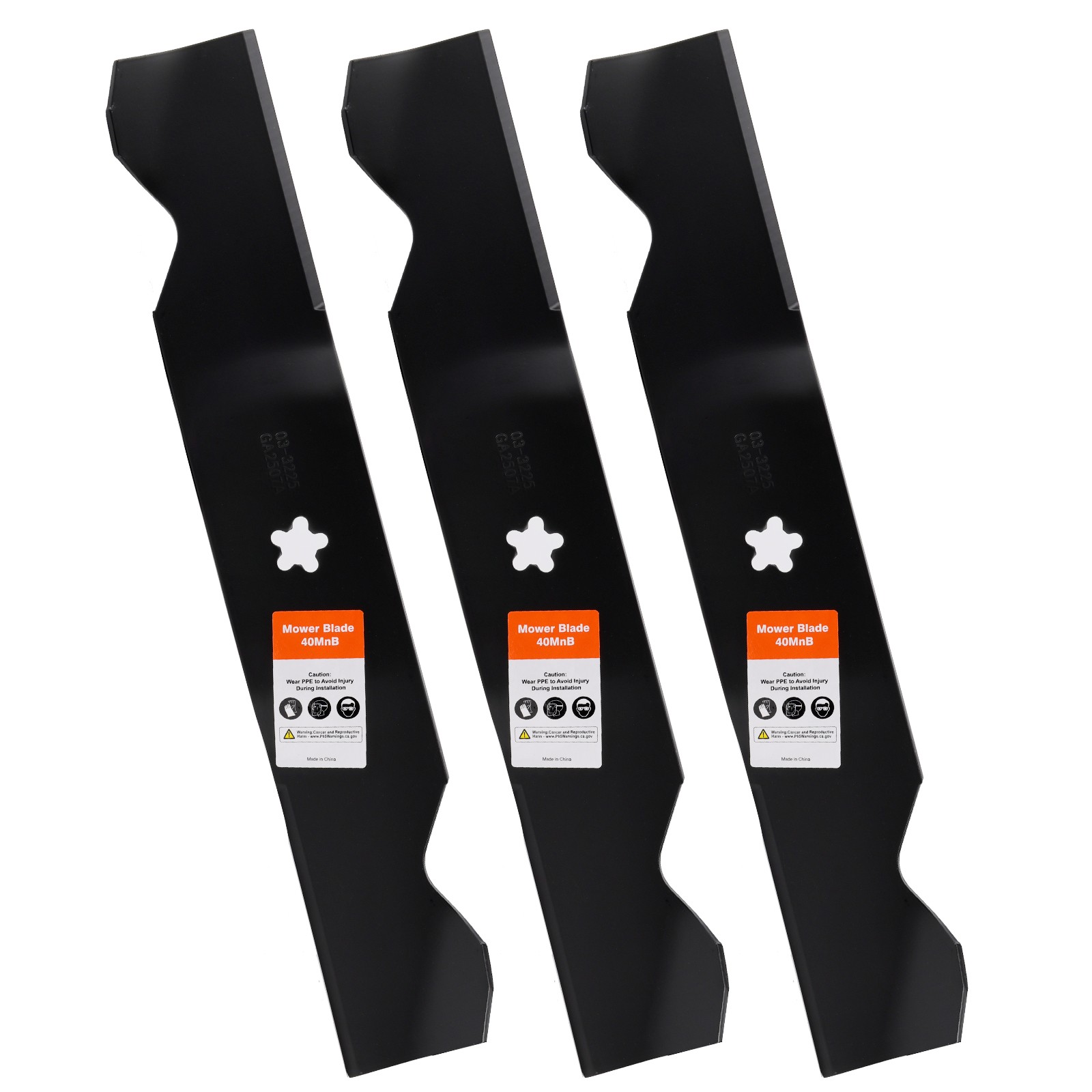 3Pcs Z254F 54 inch Mower Blades for Hus qvarna 187256 532187256 532187254 Z254 3Pcs Z254F 54 inch Mower Blades for Hus qvarna 187256 532187256 532187254 Z254