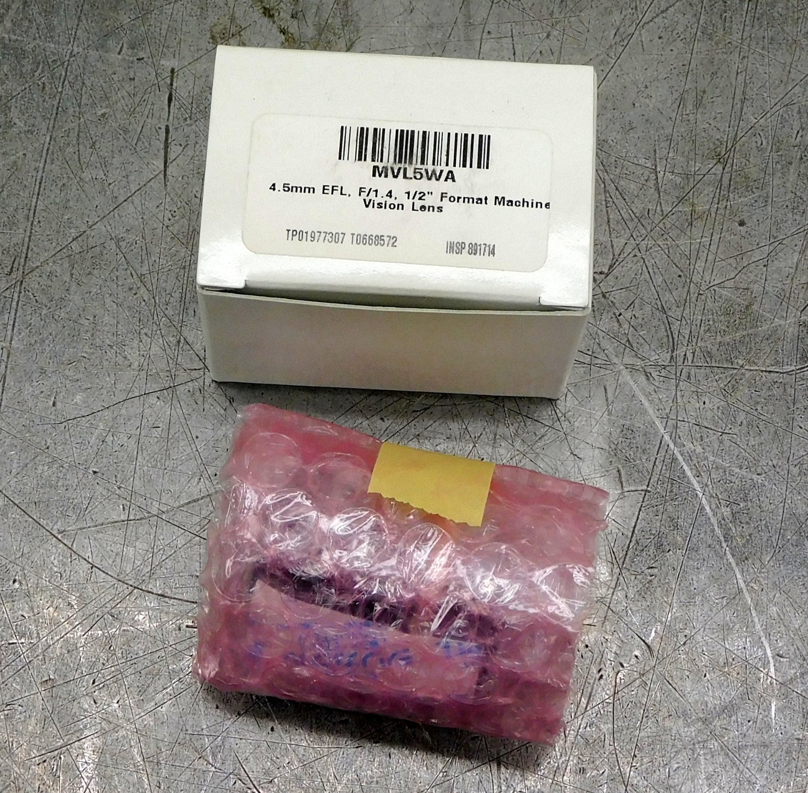 Thorlabs MVL5WA 4.5mm EFL, F/1.4, 1/2\