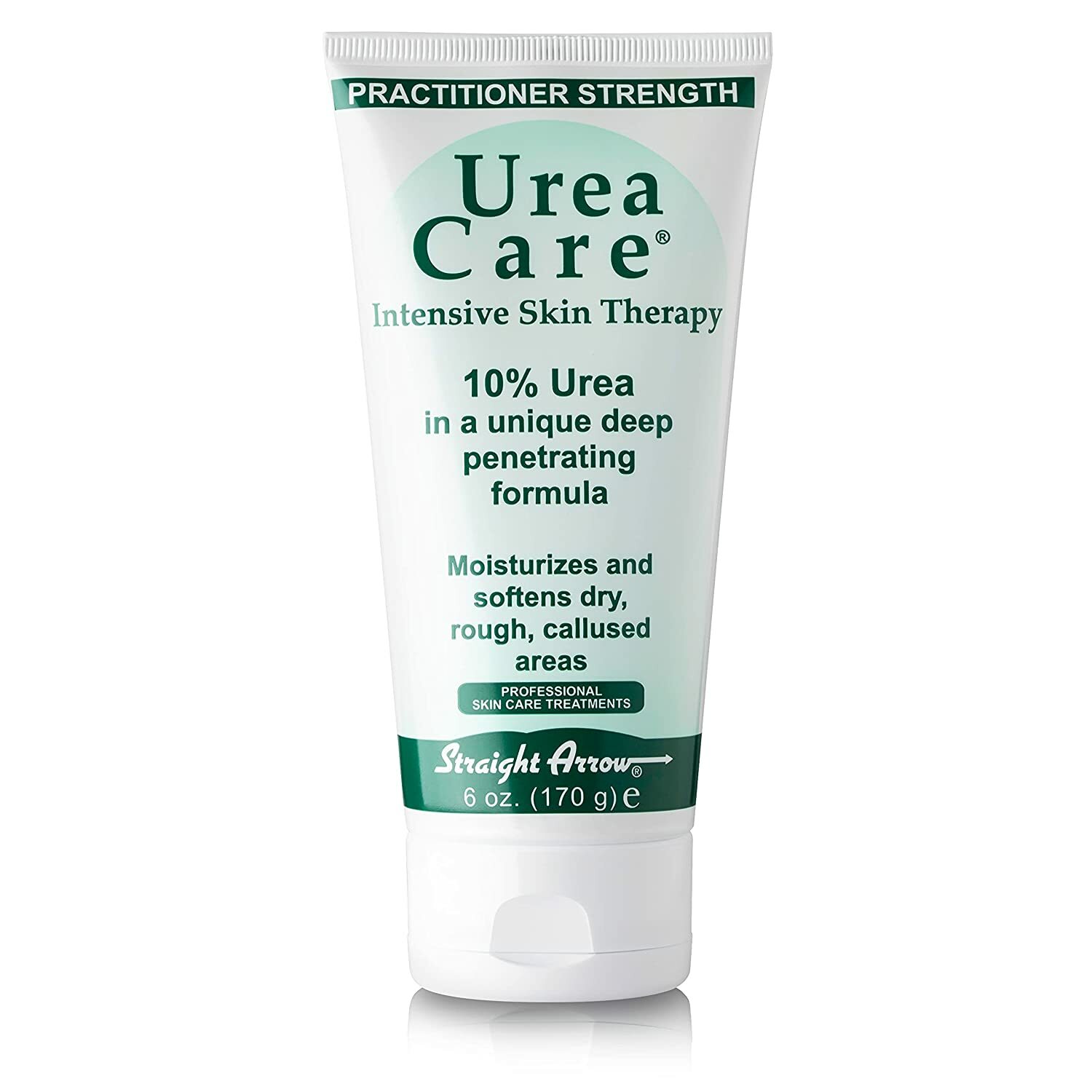 Straight Arrow 10% UREA CARE Cream 6 Oz Intensive Therapy Dry Rough Skin Creme
