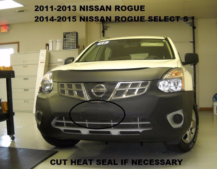 Lebra Front End Mask Cover Bra Fits Nissan Rogue 2011-2013 2011 2012 2013