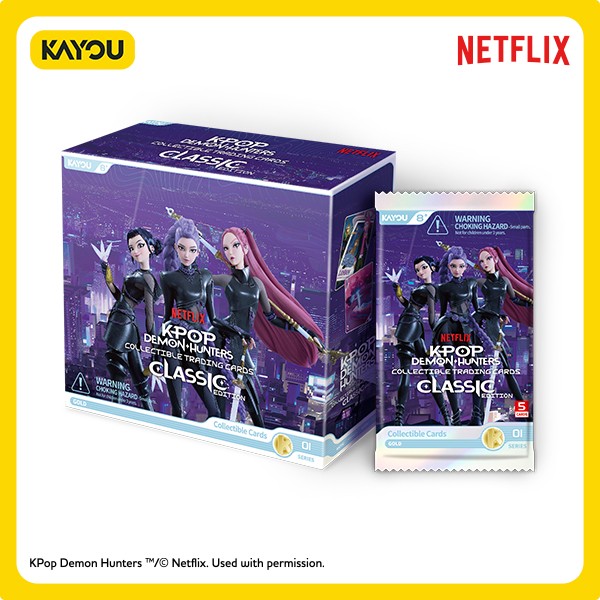 Kayou KPop Demon Hunters Classic Edition Series 1 Booster Box | 20 Packs Sealed