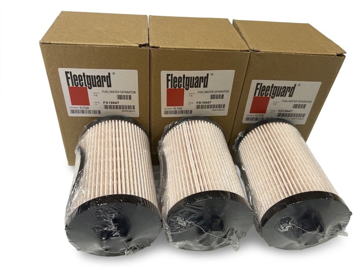 6 PACK Fleetguard FS19947 OEM Grade Fuel Filter, PF7978, 600149, 33994; P550824 6 PACK Fleetguard FS19947 OEM Grade Fuel Filter, PF7978, 600149, 33994; P550824