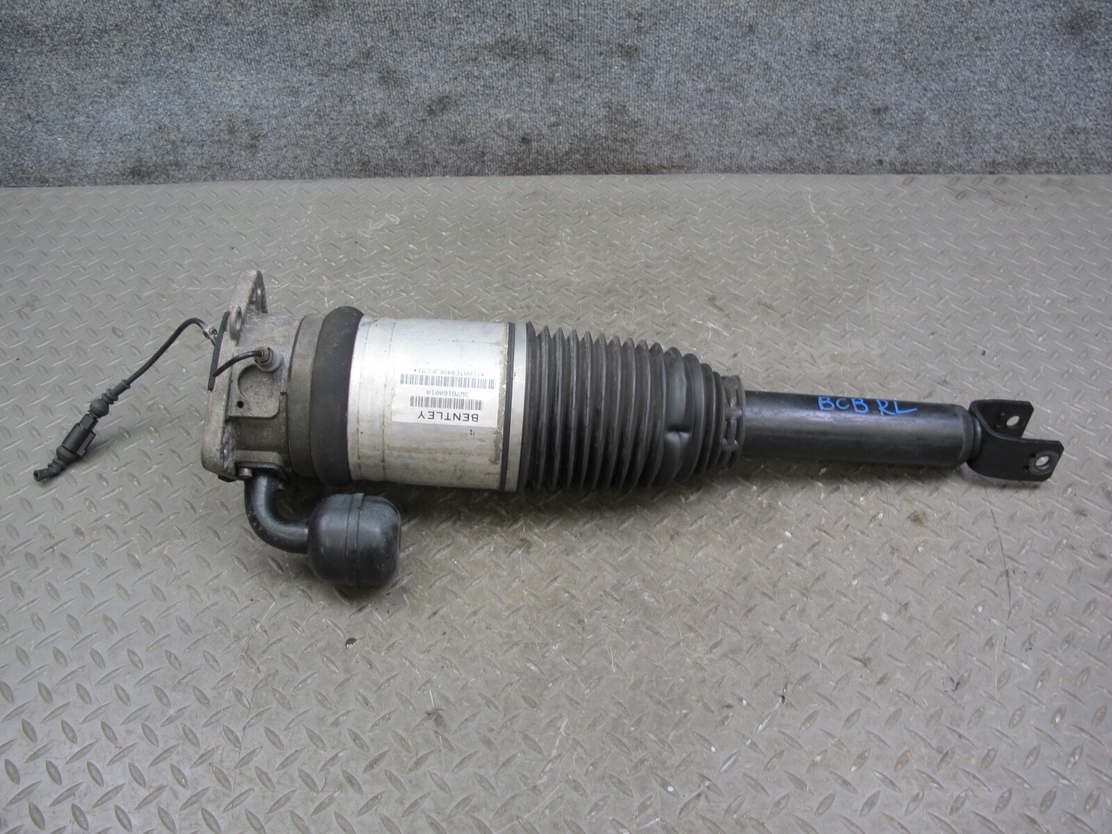 07-10 BENTLEY CONTINENTAL GTC AWD REAR LEFT AIR STRUT SHOCK SPRING