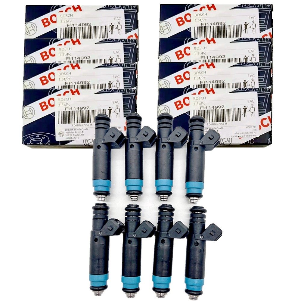 8X OEM FI114992 80lb EV1 Fuel Injectors for Ford GM V8 TBI LT1 LS1 835cc 12 Ohms