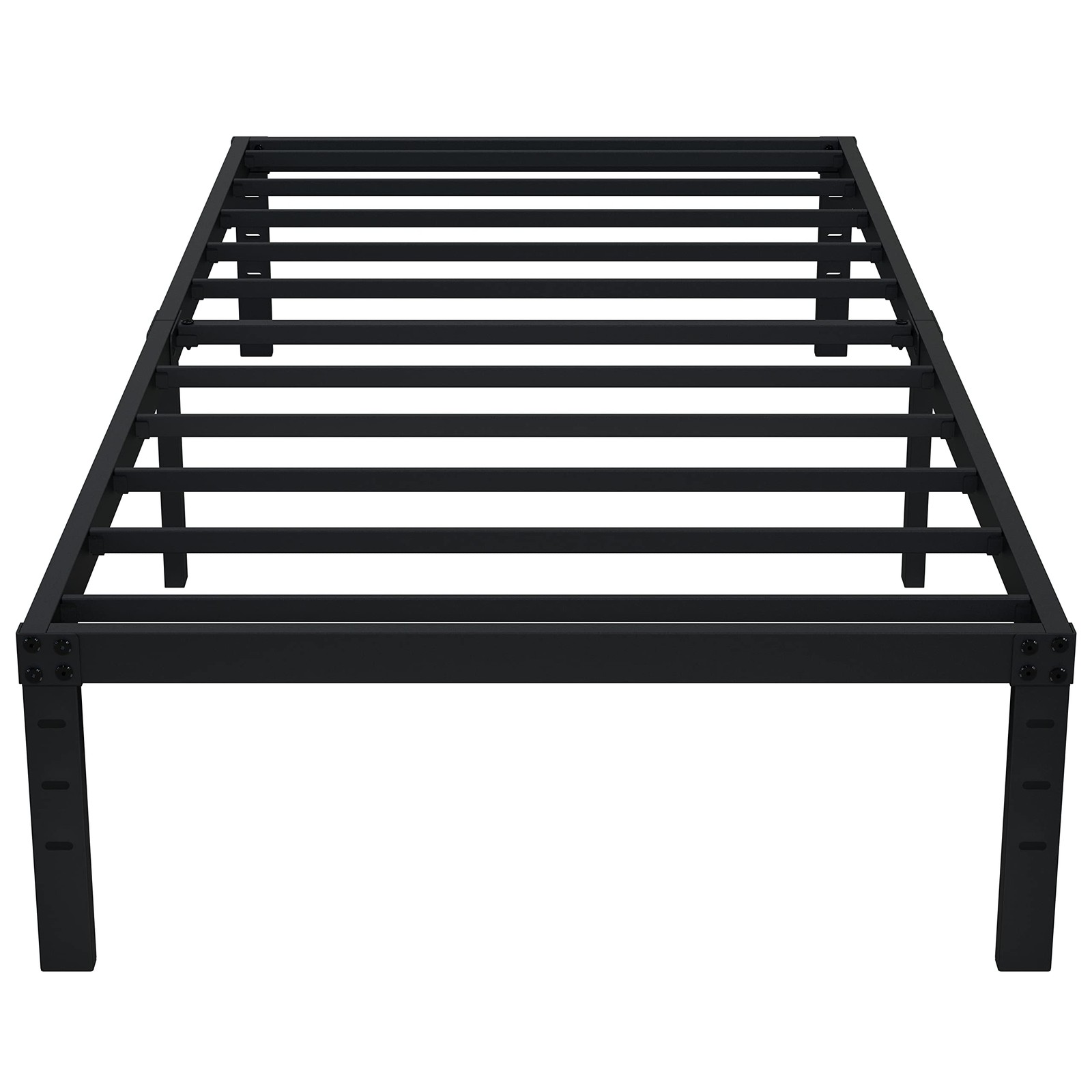 EMODA 14 Inch Twin Bed Frames No Box Spring Needed, Heavy Duty Metal