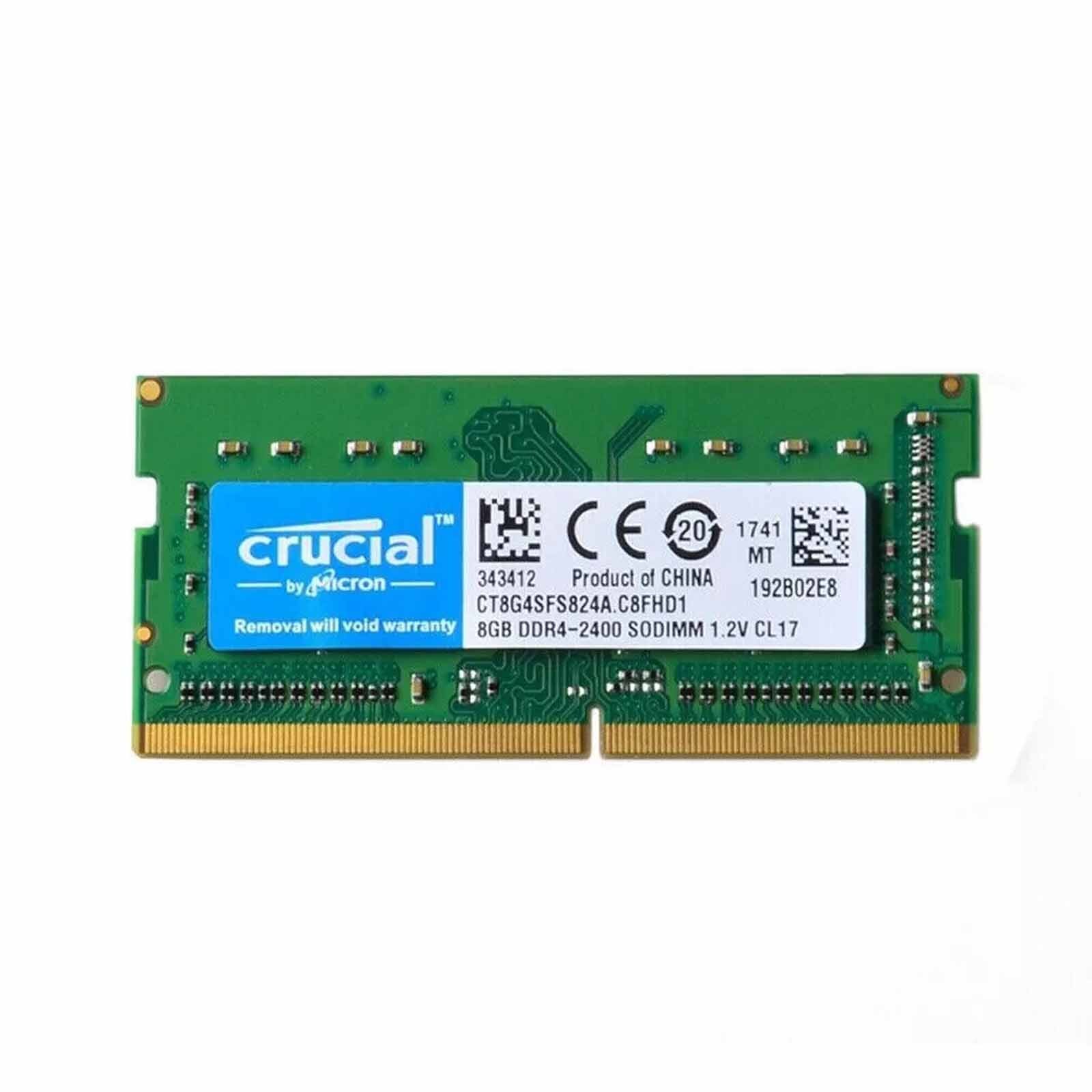 Crucial DDR4 RAM 2400/2666/3200MHz 8GB/16GB SO-DIMM 1.2V 260Pin For Laptop Lot