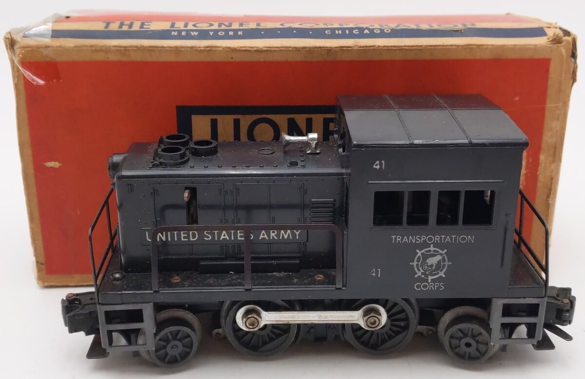 Lionel 41 Vintage O Gauge Postwar U.S Army Gas Turbine Powered Diesel Locomotive