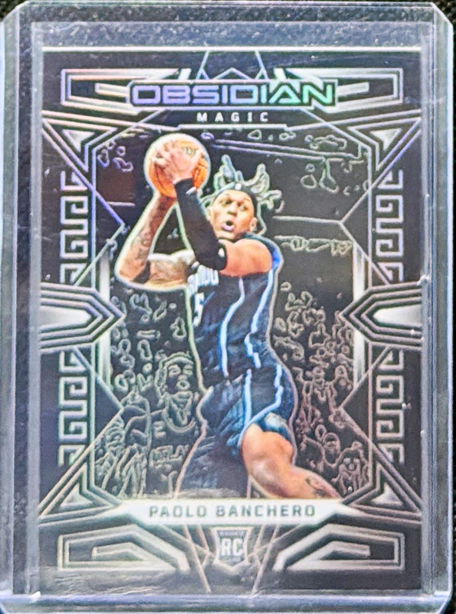 Panini 2022-23 Obsidian Paolo Banchero RC #183 Orlando Magic Basketball Panini 2022-23 Obsidian Paolo Banchero RC #183 Orlando Magic Basketball