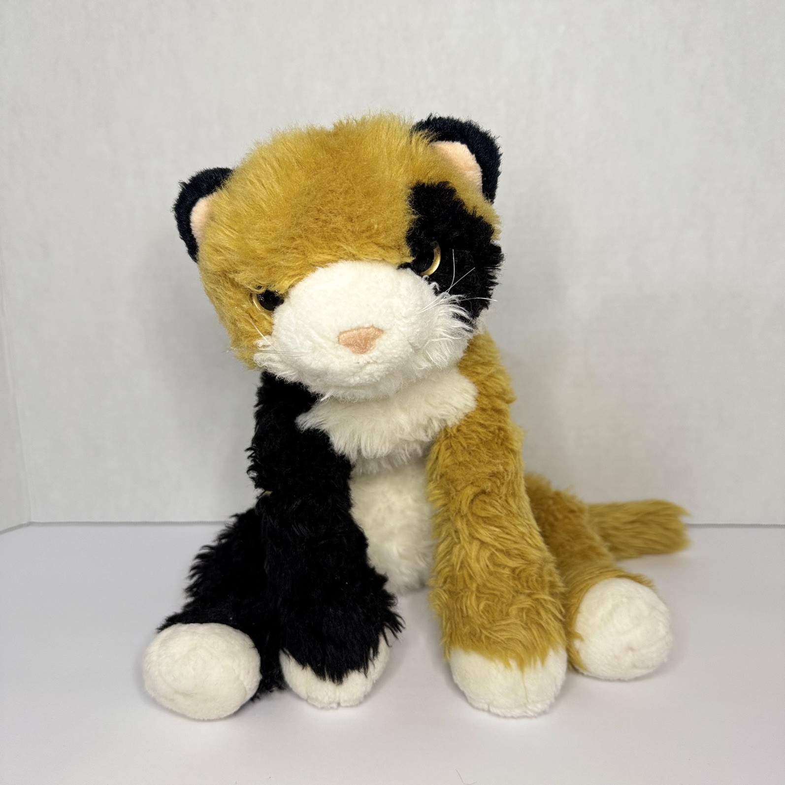 Vintage 2003 Ty Classic CHICA Calico Cat Kitten Floppy Plush Retired Rare